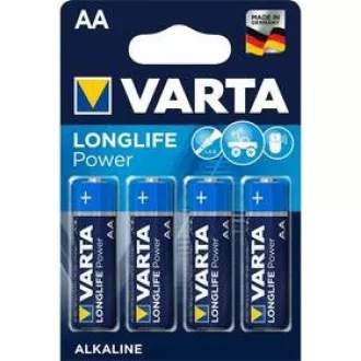 Varta LR6/4BP Longlife POWER (ENERGIE ÎNALTĂ) (Blister 4 buc.)