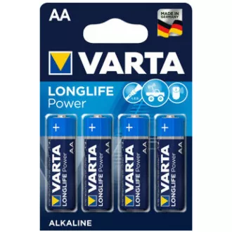 Varta LR6/4BP Longlife POWER (ENERGIE ÎNALTĂ) (Blister 4 buc.)
