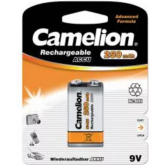 Acumulator reîncărcabil Camelion 9V NiMH 250mAh Acumulator reîncărcabil Camelion 9V NiMH 250mAh