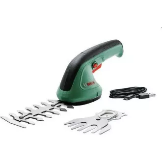BOSCH EasyShear, set de foarfece fără fir pentru arbuști și iarbă, 3, 6 V, lama 12 cm BOSCH EasyShear, set de foarfece fără fir pentru arbuști și iarbă, 3, 6 V, lama 12 cm