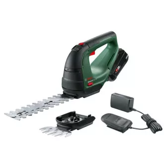 BOSCH AdvancedShear 18V-10, set de foarfece fără fir pentru arbuști și iarbă, 18 V, lungime 20 cm, baterie BOSCH AdvancedShear 18V-10, set de foarfece fără fir pentru arbuști și iarbă, 18 V, lungime 20 cm, baterie