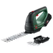 BOSCH AdvancedShear 18V-10, set de foarfecă fără fir pentru arbuști și iarbă, 18 V, lungime 20 cm
