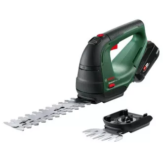 BOSCH AdvancedShear 18V-10, set de foarfecă fără fir pentru arbuști și iarbă, 18 V, lungime 20 cm BOSCH AdvancedShear 18V-10, set de foarfecă fără fir pentru arbuști și iarbă, 18 V, lungime 20 cm