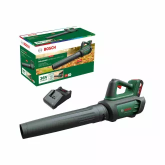 BOSCH AdvancedLeafBlower 36V-750, suflantă de frunze fără fir, 36 V, debit 100 - 200 km/h, baterie 2.0 Ah