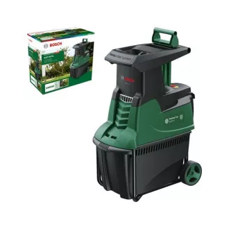 BOSCH AXT 25 TC, compostor silențios, 2.500 W, capacitate de tăiere, diametru max. al ramurii 45 mm