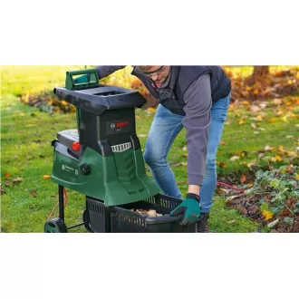 BOSCH AXT 25 TC, compostor silențios, 2.500 W, capacitate de tăiere, diametru max. al ramurii 45 mm