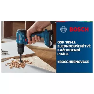 BOSCH GSR 185-LI Șurubelniță de găurit fără fir BOSCH GSR 185-LI