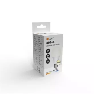 Bec cu LED Solight, formă clasică, 10W, E27, 4000K, 270°, 850lm