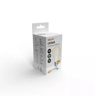 Bec cu LED Solight, formă clasică, 10W, E27, 3000K, 270°, 850lm
