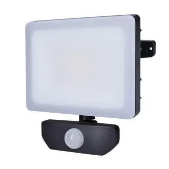 Spot LED Solight Quick cu senzor, 30W, 2550lm, 4000K, IP44, negru