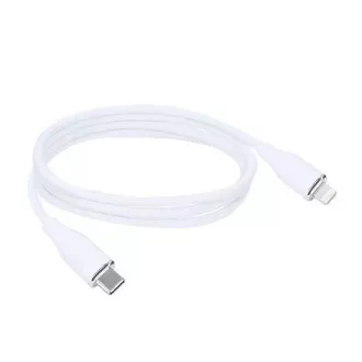 Cablu Solight USB-C/Lightning, conector USB-C - conector Lightning, silicon, 1m