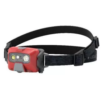 Lanternă frontală Ledlenser HF6R Core, roșie Lanternă frontală Ledlenser HF6R Core, roșie