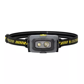 Lanternă frontală de lucru Ledlenser HF4R, galbenă