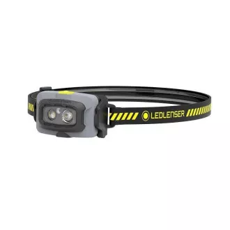 Lanternă frontală de lucru Ledlenser HF4R, galbenă