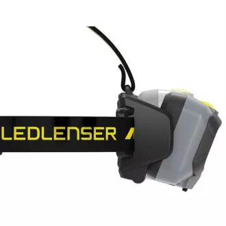 Lanternă frontală de lucru Ledlenser HF8R, galbenă Lanternă frontală de lucru Ledlenser HF8R, galbenă