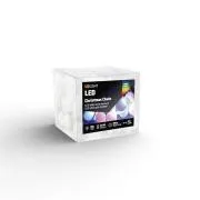 Globuri colorate cu lanț de Crăciun Solight LED, 20x LED, 2m, 2x AA