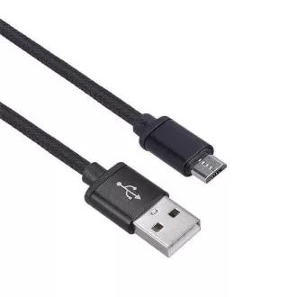 Cablu USB Solight, conector USB 2.0 A - micro conector USB B, blister, 1m Cablu USB Solight, conector USB 2.0 A - micro conector USB B, blister, 1m