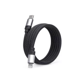 Cablu magnetic Solight USB-C/Lightning, conector USB-C - conector Lightning, 1m