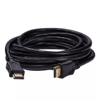 Cablu HDMI Solight cu Ethernet, conector HDMI 2.0 A - conector HDMI 2.0 A, blister, 3m Cablu HDMI Solight cu Ethernet, conector HDMI 2.0 A - conector HDMI 2.0 A, blister, 3m