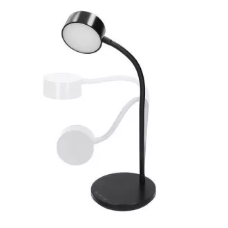 Lampă de masă LED Solight, 4.5W, 300lm, 3CCT, neagră, bază