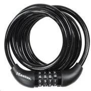 Lacăt de bicicletă cu combinație spiralată Master Lock 8221EURDPRO - 1,8 m