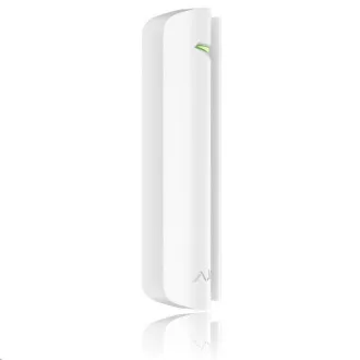Detector universal de deschidere a ferestrelor și ușilor Ajax DoorProtect Plus (8EU) ASP alb cu senzor de șoc