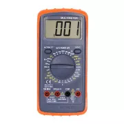 Multimetru Solight, max. AC 600V/10A, max. DC 600V/10A, test diode, buzzer, hFE, capacitanță, rezistență