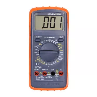Multimetru Solight, max. AC 600V/10A, max. DC 600V/10A, test diode, buzzer, hFE, capacitanță, rezistență