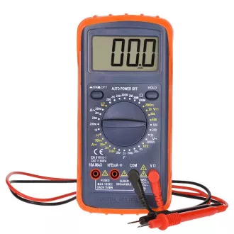 Multimetru Solight, max. AC 600V/10A, max. DC 600V/10A, test diode, buzzer, hFE, capacitanță, rezistență