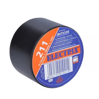 Bandă izolatoare Solight, 38mm x 0.13mm x 10m, neagră