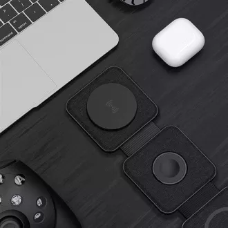 Încărcător de călătorie Solight 3 în 1, compatibil cu MagSafe