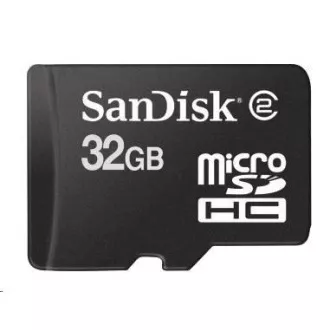 Card SanDisk MicroSDHC de 32 GB (clasa 4)