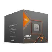 Procesor AMD RYZEN 7 8700G, 8 nuclee, până la 5,1 GHz, 24 MB cache, 65 W, placă grafică AMD Radeon 780M, socket AM5, BOX