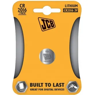 Baterie litiu tip buton JCB CR2016, blister 1 buc.