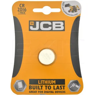 Baterie litiu tip buton JCB CR2016, blister 1 buc.