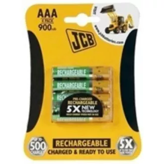 JCB RTU NiMH AAA / R03, 900mAh, preîncărcat, blister 4 buc.