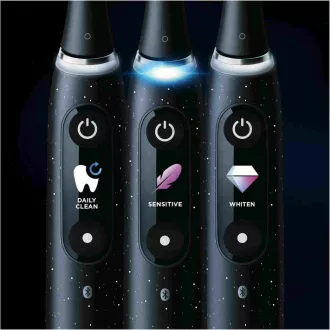 Periuță de dinți electrică Oral-B iO Series 10 Cosmic Black, magnetică, 7 moduri, AI, temporizator, cartografiere 3D