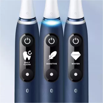 Periuță de dinți electrică Oral-B iO Series 7 Sapphire, 5 moduri, husă de călătorie, stație de încărcare rapidă
