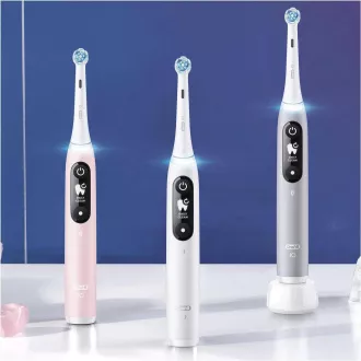 Periuță de dinți electrică Oral-B iO Series 6, 5 moduri, temporizator, senzor de presiune, aplicație mobilă, alb Periuță de dinți electrică Oral-B iO Series 6, 5 moduri, temporizator, senzor de presiune, aplicație mobilă, alb