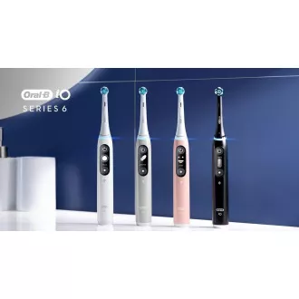 Periuță de dinți electrică Oral-B iO Series 6, 5 moduri, temporizator, senzor de presiune, aplicație mobilă, alb Periuță de dinți electrică Oral-B iO Series 6, 5 moduri, temporizator, senzor de presiune, aplicație mobilă, alb
