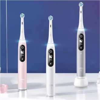 Periuță de dinți electrică Oral-B iO Series 6, 5 moduri, temporizator, senzor de presiune, aplicație mobilă, alb Periuță de dinți electrică Oral-B iO Series 6, 5 moduri, temporizator, senzor de presiune, aplicație mobilă, alb