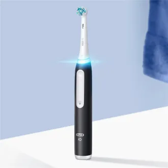 Periuță de dinți electrică Oral-B iO Series 3 Matt Black, magnetică, 3 moduri, senzor de presiune - Despachetat Periuță de dinți electrică Oral-B iO Series 3 Matt Black, magnetică, 3 moduri, senzor de presiune - Despachetat