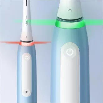Periuță de dinți electrică Oral-B iO3 Ice Blue, magnetică, 3 moduri, temporizator, senzor de presiune, albastru Periuță de dinți electrică Oral-B iO3 Ice Blue, magnetică, 3 moduri, temporizator, senzor de presiune, albastru