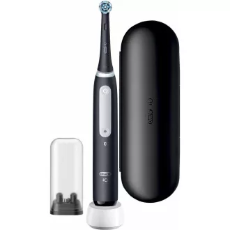 Periuță de dinți electrică Oral-B iO4 Matt Black, magnetică, temporizator, senzor de presiune, aplicație mobilă, negru Periuță de dinți electrică Oral-B iO4 Matt Black, magnetică, temporizator, senzor de presiune, aplicație mobilă, negru