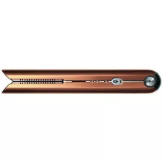 Placă de îndreptat pentru păr Dyson Corrale HS07, 200 W, 3 niveluri de temperatură, control inteligent al temperaturii, afișaj OLED, cupru/argintiu