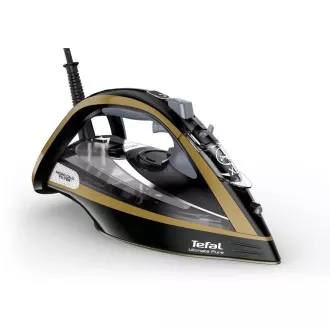 Tefal FV986565E0 Ultimate Pure Steam Iron, 3000 W, oprire automată, stropire, încălzire rapidă, negru / auriu Tefal FV986565E0 Ultimate Pure Steam Iron, 3000 W, oprire automată, stropire, încălzire rapidă, negru / auriu
