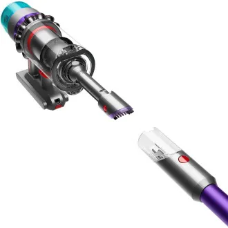 Aspirator vertical Dyson Gen5detect Absolute Purple/Silver, fără fir, 280 AW, filtru HEPA, afișaj LED