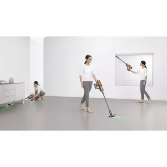 Dyson V12 Detect Slim Absolute 2023, aspirator fără fir, tehnologie de iluminare, 3 moduri, afișaj LCD Dyson V12 Detect Slim Absolute 2023, aspirator fără fir, tehnologie de iluminare, 3 moduri, afișaj LCD