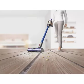 Aspirator fără fir Dyson V11 Absolute, baterie Li-Ion, afișaj LCD, 3 moduri, recipient de colectare, albastru / argintiu - Despachetat