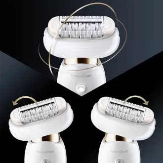 Epilator Braun Silk-épil 9 Flex SES 9030 3D, rezistent la apa, tehnologie SensoSmart, maner ergonomic, alb/auriu Epilator Braun Silk-épil 9 Flex SES 9030 3D, rezistent la apa, tehnologie SensoSmart, maner ergonomic, alb/auriu